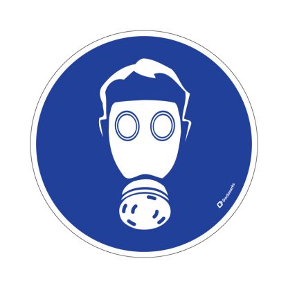 Gebod sticker - Ademhalingsbescherming (Stickers)