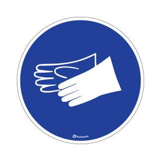 Gebod sticker - Handschoenen (Stickers)