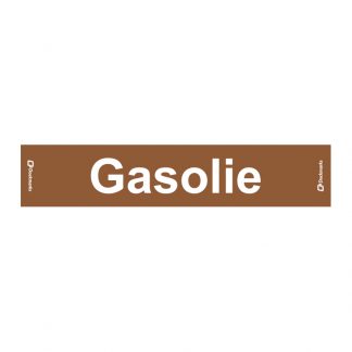 Tekst sticker - Gasolie (BB/SB)-100 x 20 mm-NL-Nederlands-gasolie (Stickers)