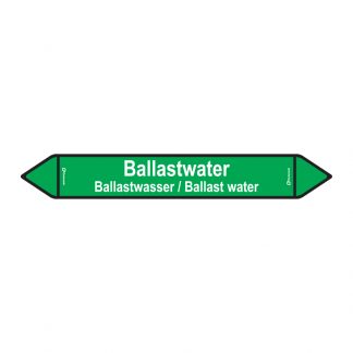 Leiding sticker - Ballastwater (Stickers)