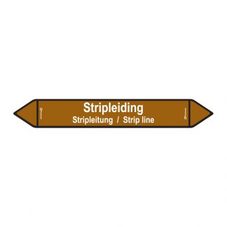 Leiding sticker - Stripleiding (Stickers)