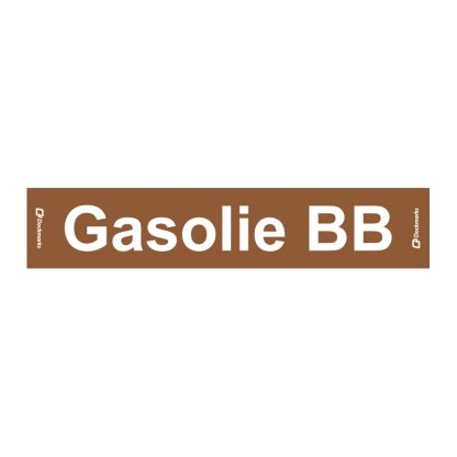 Tekst sticker - Gasolie BB (Stickers)