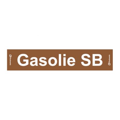 Tekst sticker - Gasolie SB (Stickers)