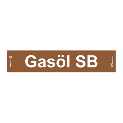 Tekst sticker - Gasöl SB (Stickers)